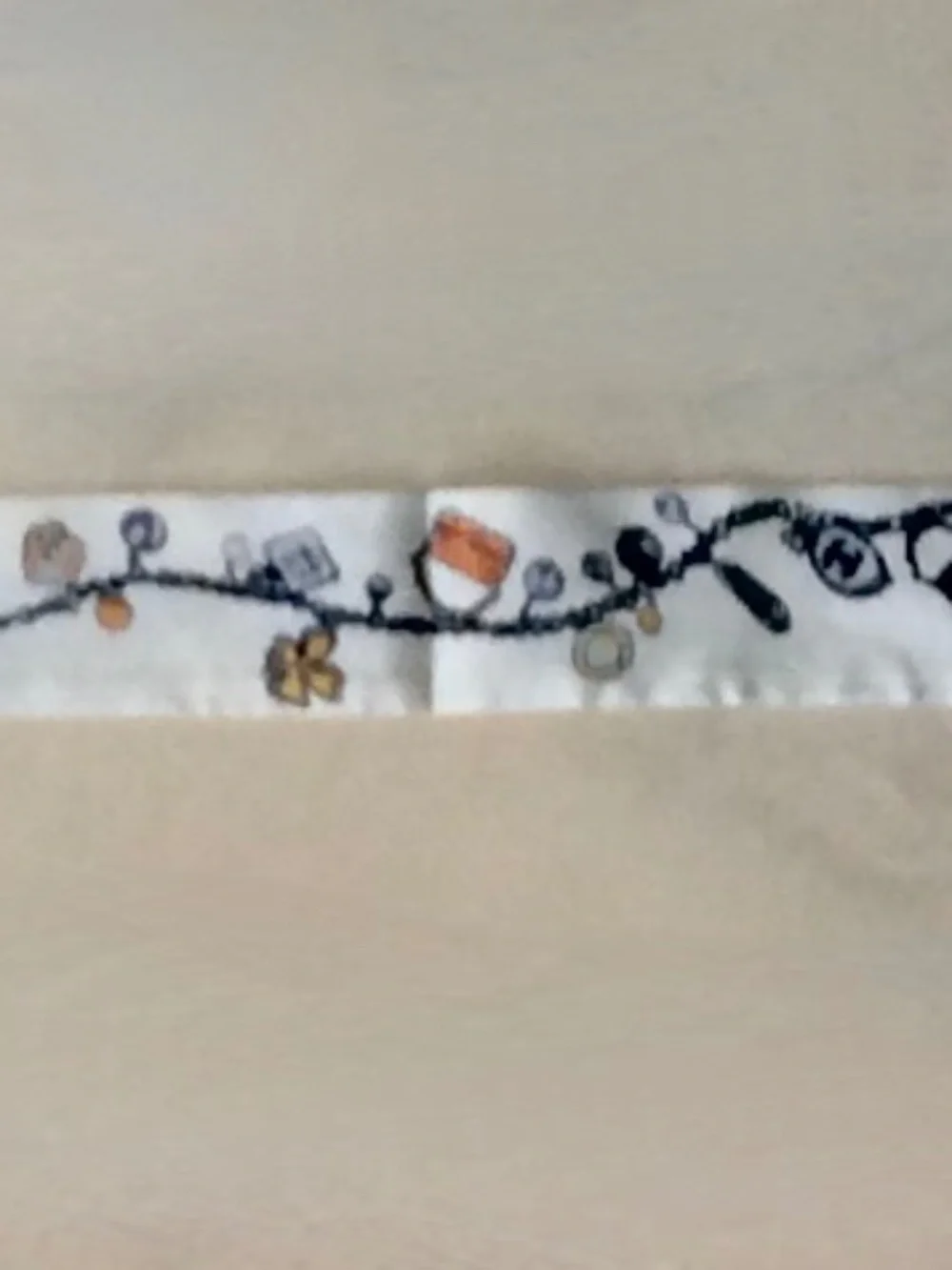 Authentic Chanel Silk Twilly Scarf